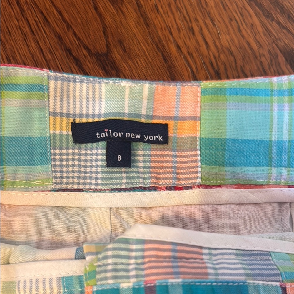 Tailor New York Multicolor Patchwork Mini Skirt - image 3